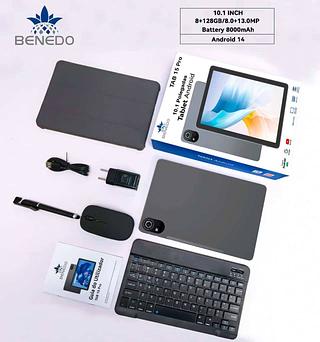 TABLET 15 PRO 5G - WIFI - ANDROID 15 - OCTA CORE1.8 GHZ - SD CARD - CASE - TECLADO - MOUSE - 10.1 IPS - 8.000 MAH - CAMERA 8.0MP/13.0M