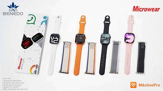 MICROWEAR-W11PRO-SERIES11-COM 2 PULSEIRA-AMOLED-A prova d água