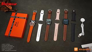 MICROWEAR-W11MINI PRO-SERIES11-COM 2 PULSEIRA-AMOLED-A prova d água