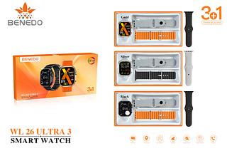 BENEDO-WL 26 ULTRA3-SERIES12-COM 3 PULSEIRA-AMOLED-38MM