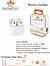 FONE A6 - CHAMADAS CLARAS CRISTAL - C/MICROFONE
