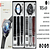 WS-69 - 3 PULSEIRAS (METAL, COURO E SILICONE)